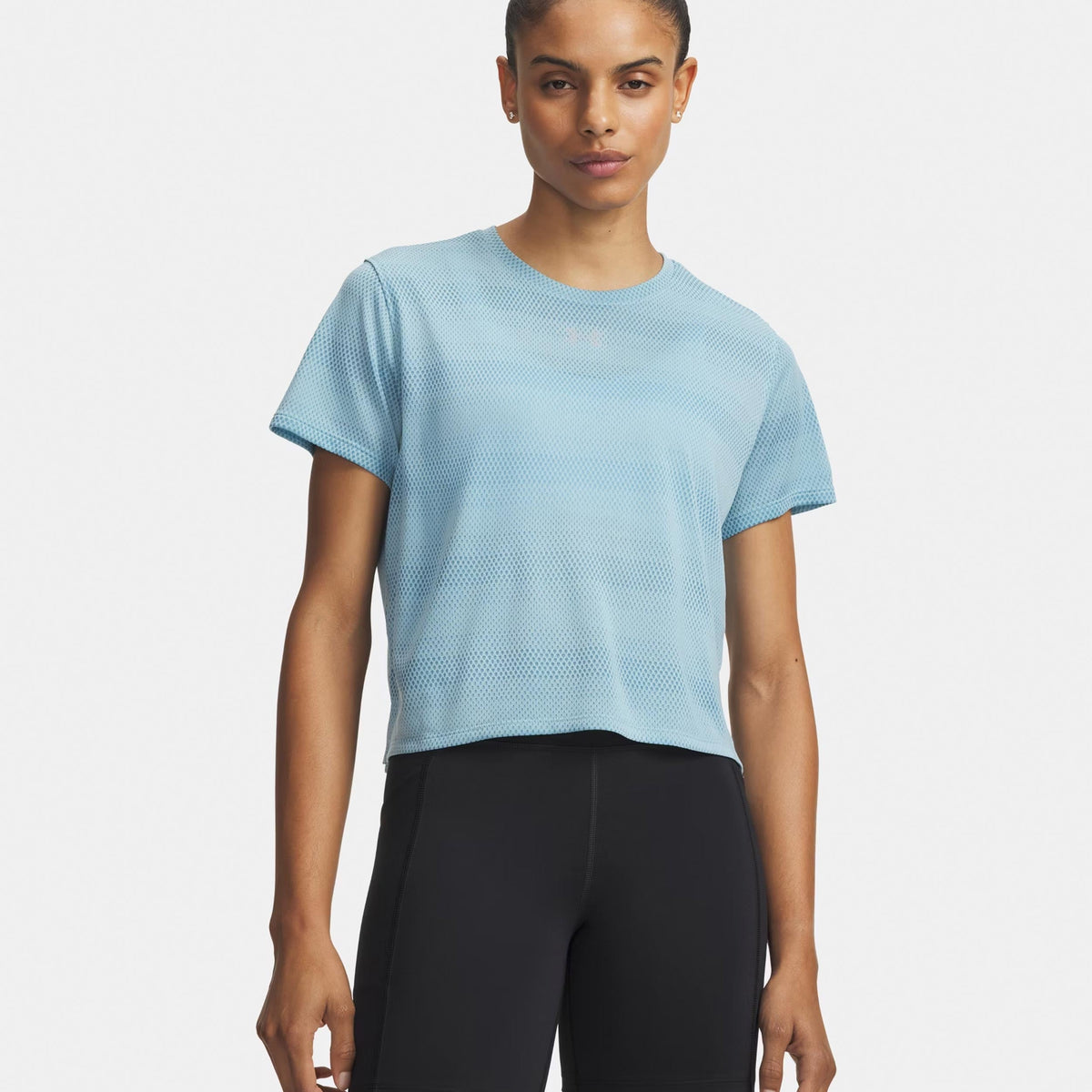 Under Armour Velociti Women's Running T-Shirt - Light Blue