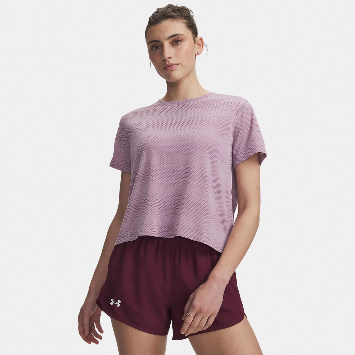 Under Armour Velociti Women's Running T-Shirt - Mauve