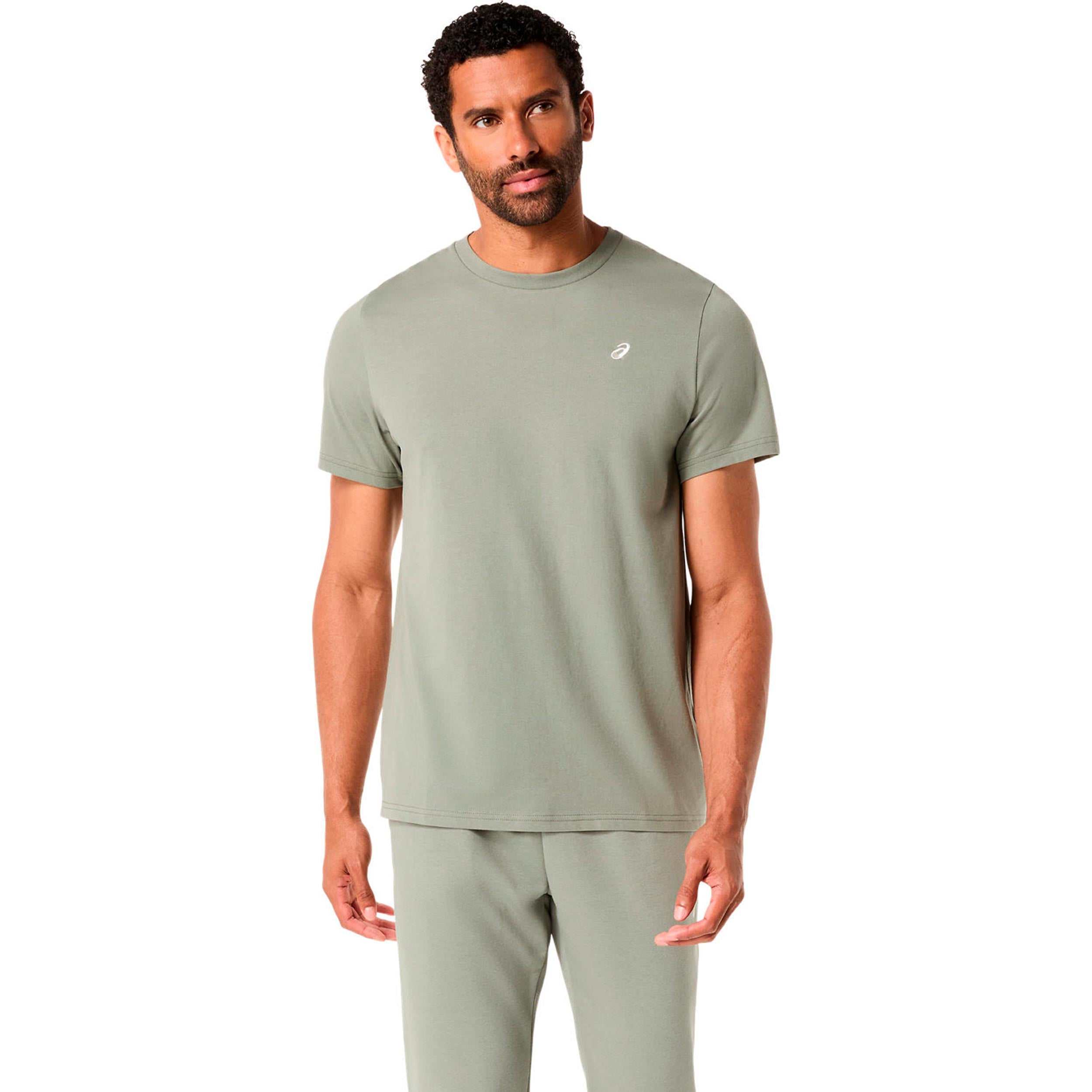 ASICS Spiral Embroidery Running shirt Men - green