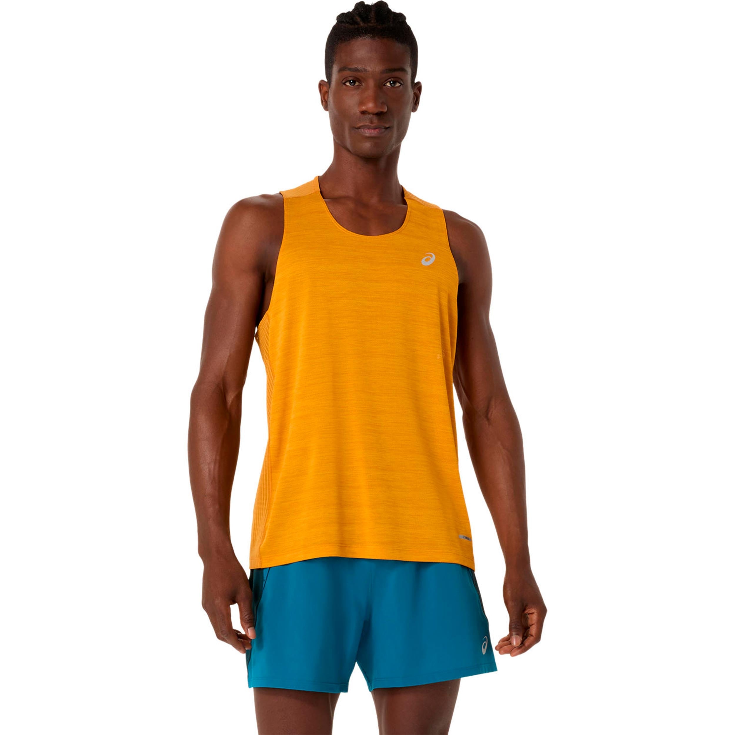ASICS Road Running shirt Men - yellow
