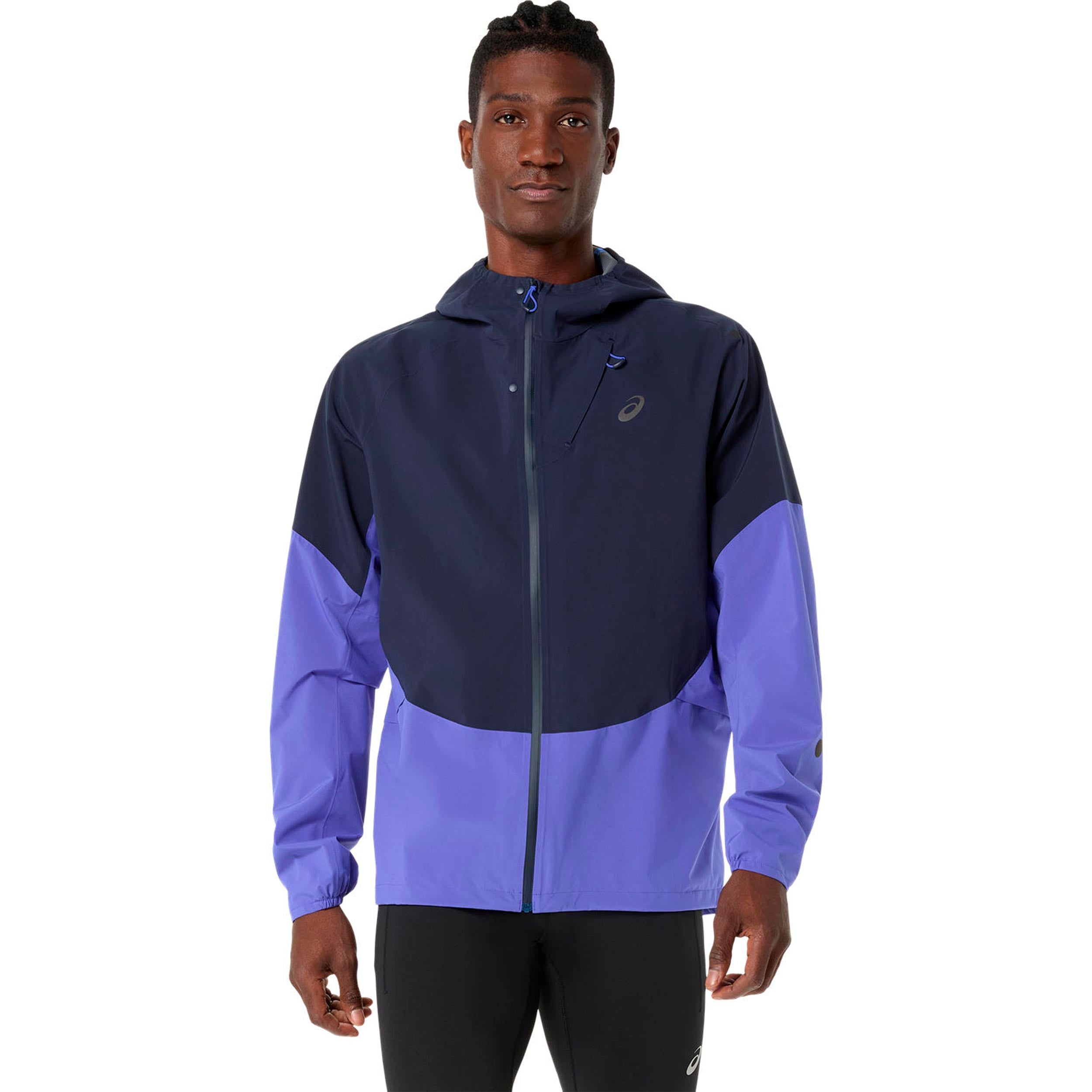 ASICS Metarun Waterproof Running jacket Men - dark blue, blue