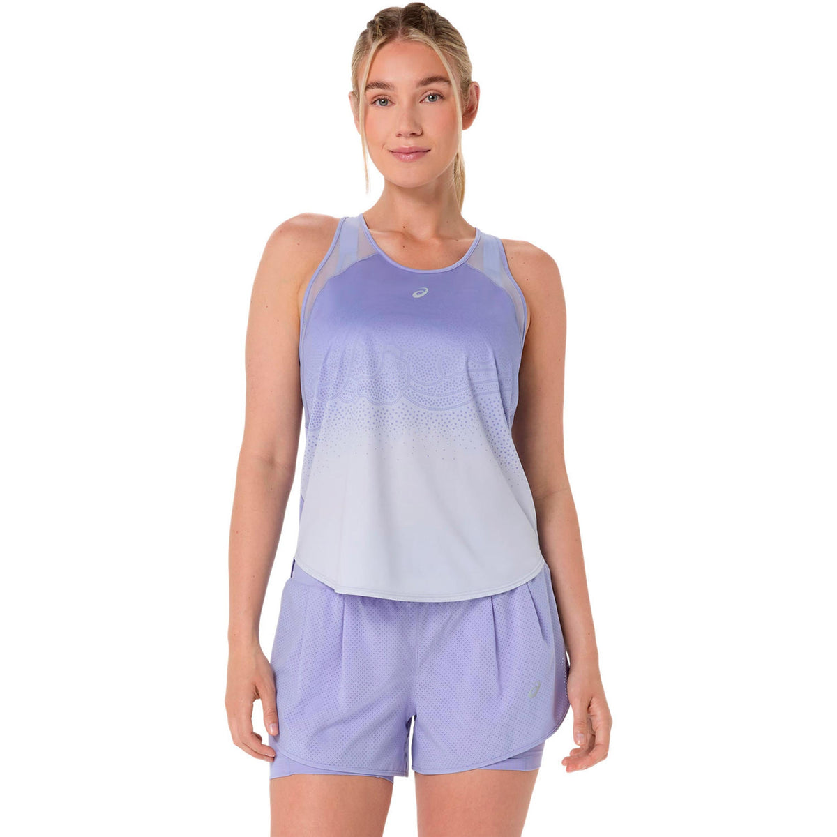 ASICS Road Fade Women's Running T-Shirt - Blue