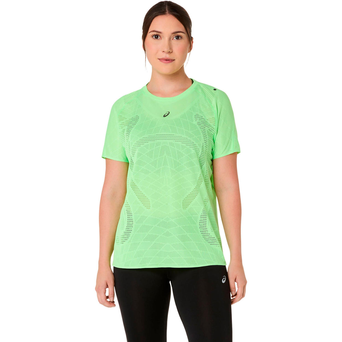 ASICS Metarun Women's Running T-Shirt - Green