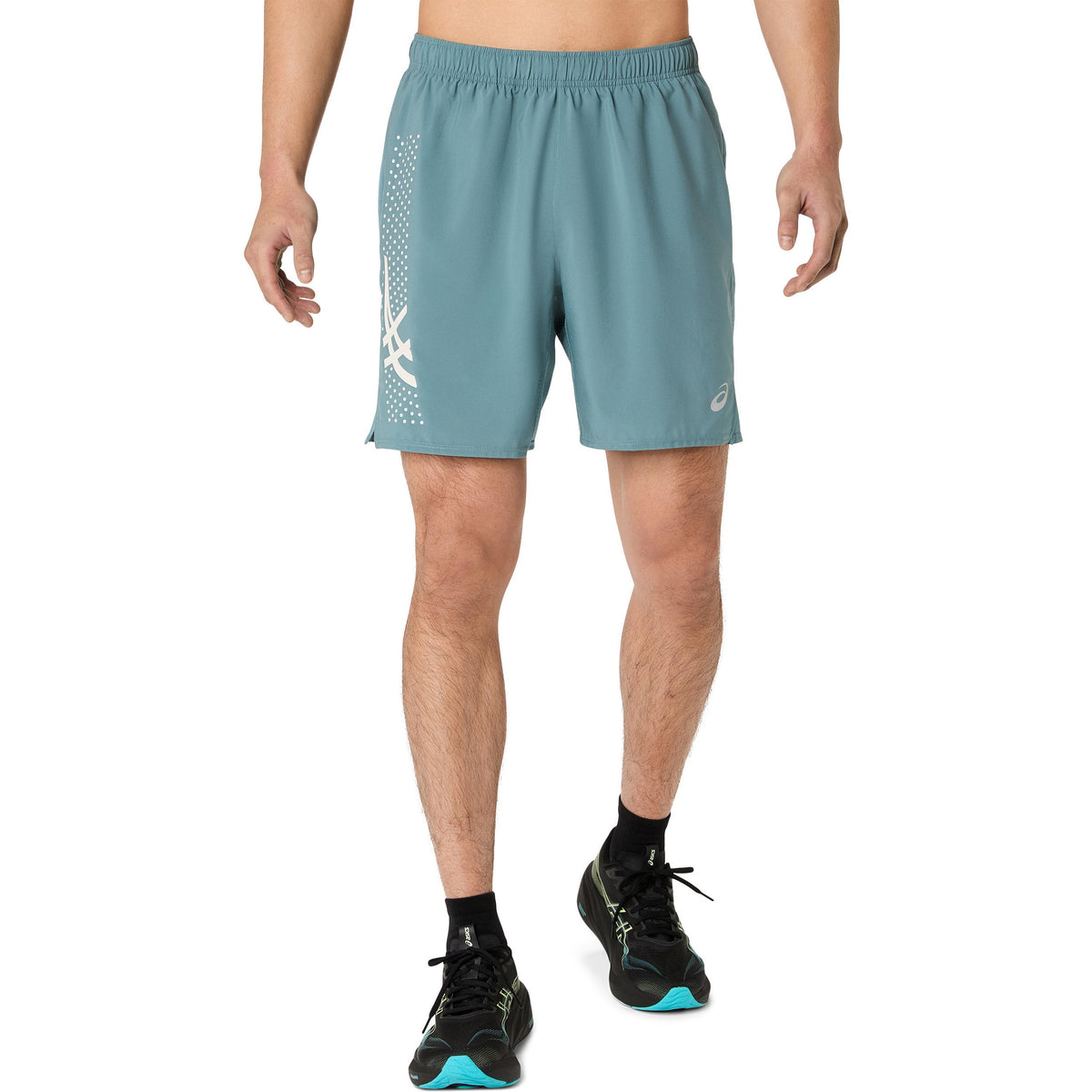 ASICS Icon 7In Men's Running Shorts - Turquoise