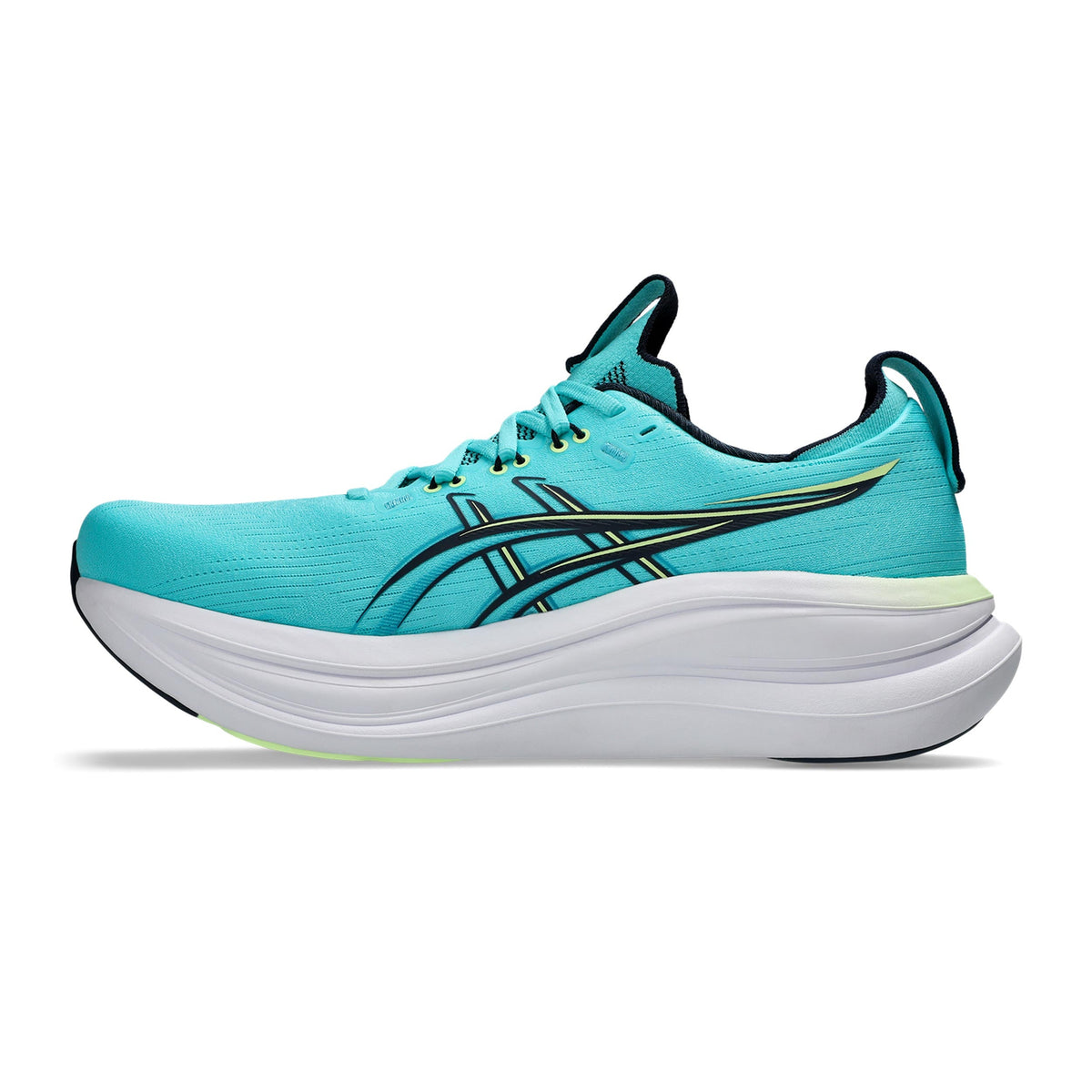 ASICS Gel-Nimbus 28 Men's Running Shoes – Turquoise/Yellow