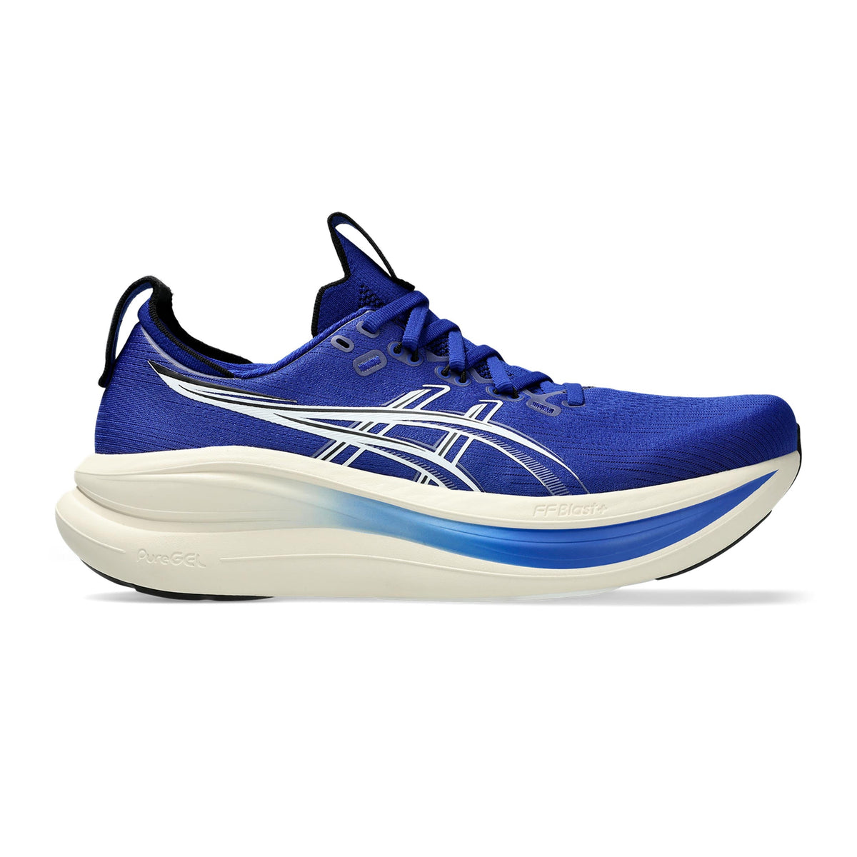 ASICS Gel-Nimbus 28 Men's Running Shoes – Blue/Beige