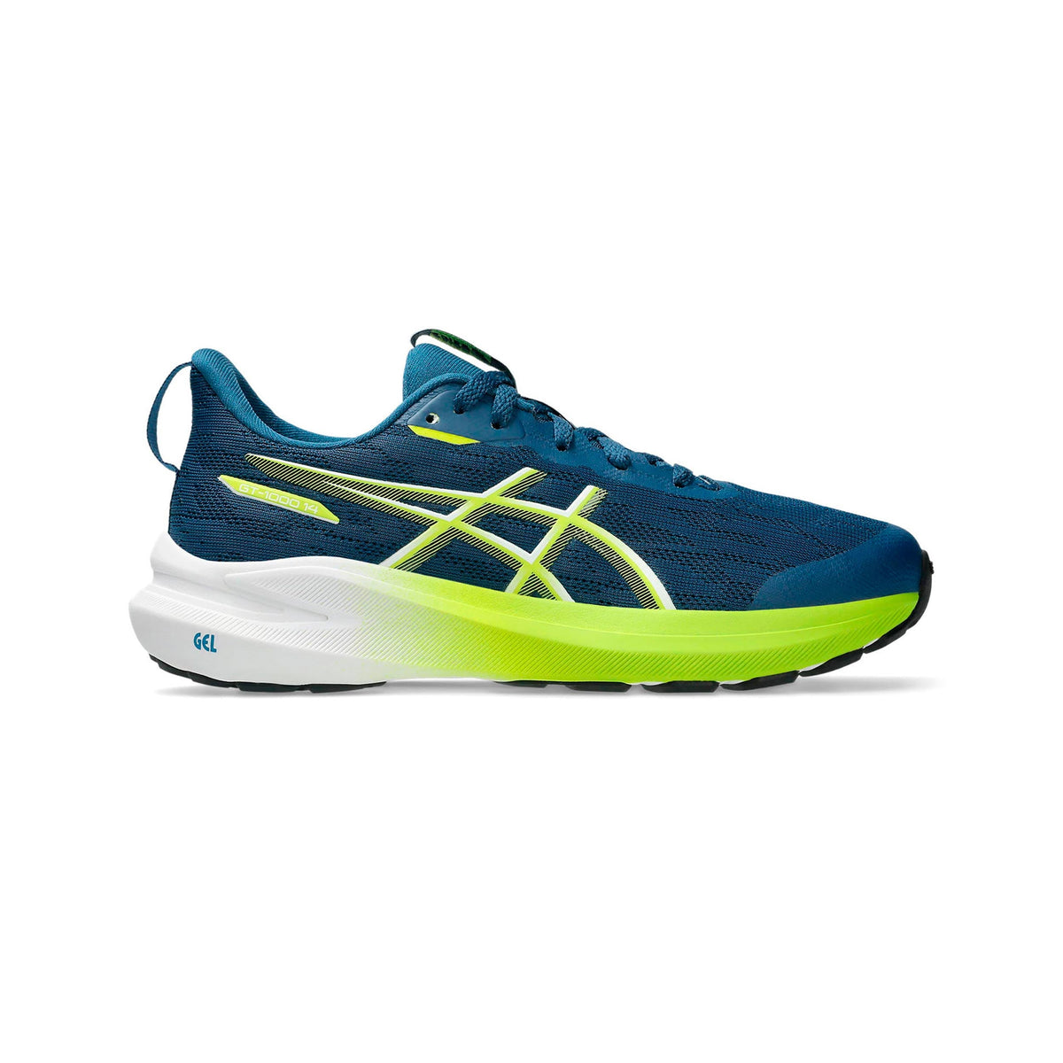 ASICS Junior GT-1000 14 Running Shoes - Blue/Green