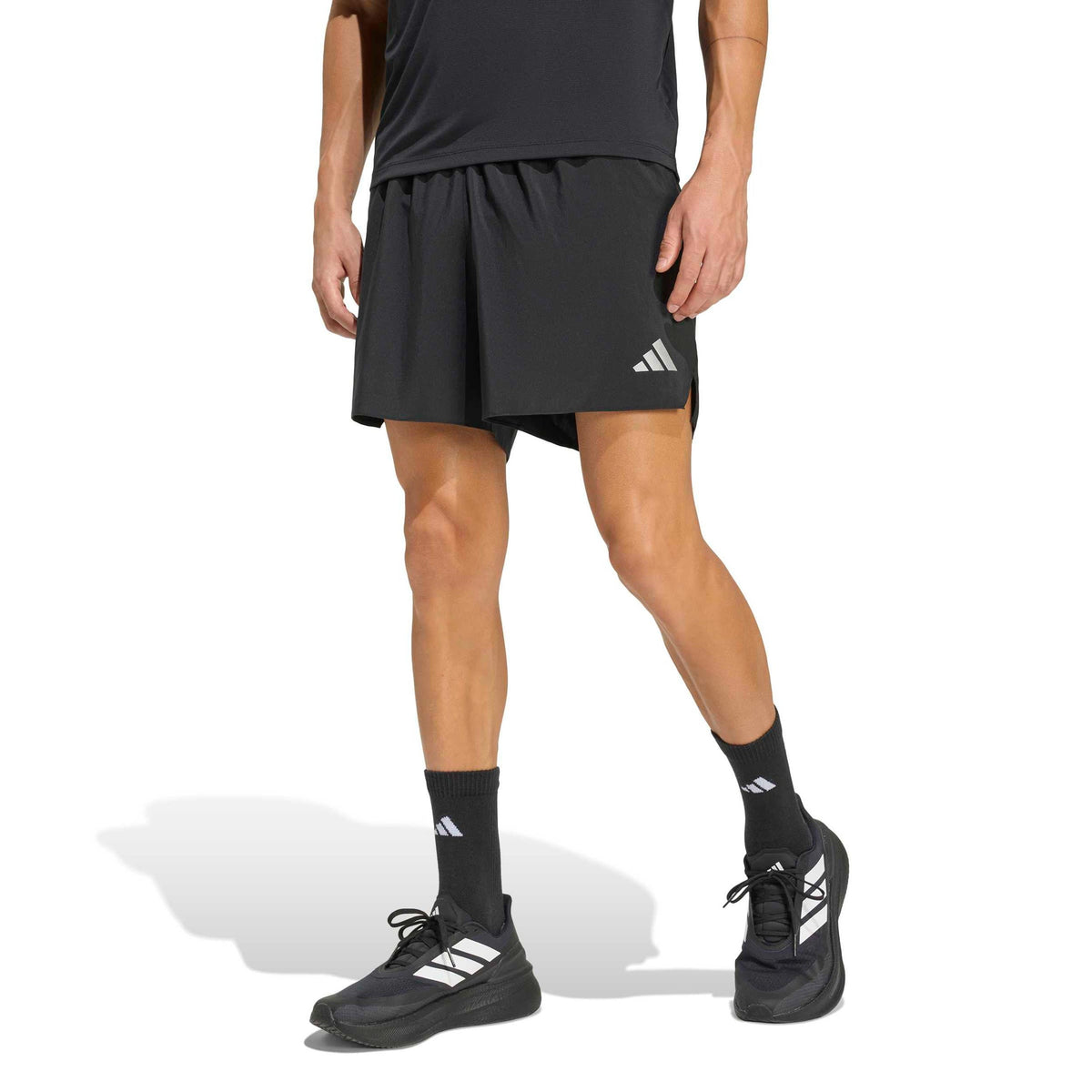 adidas Run Essential 7in Men's Shorts - Black