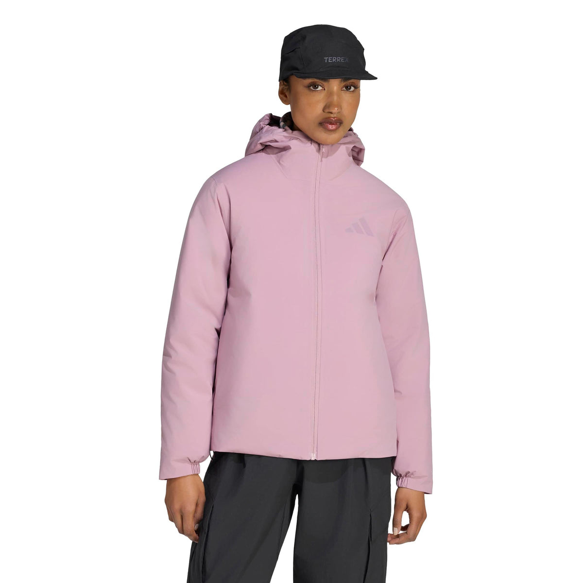adidas Terrex MT Climawarm Women's Running Jacket - Mauve