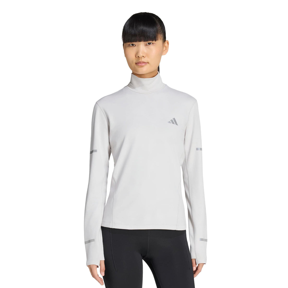adidas adi365 Warm Women's Running T-Shirt - Grey