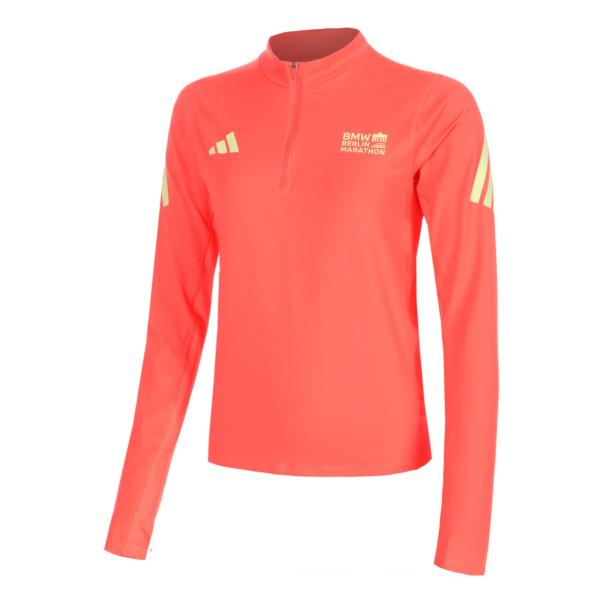adidas BMW Berlin Women's Running T-Shirt - Coral