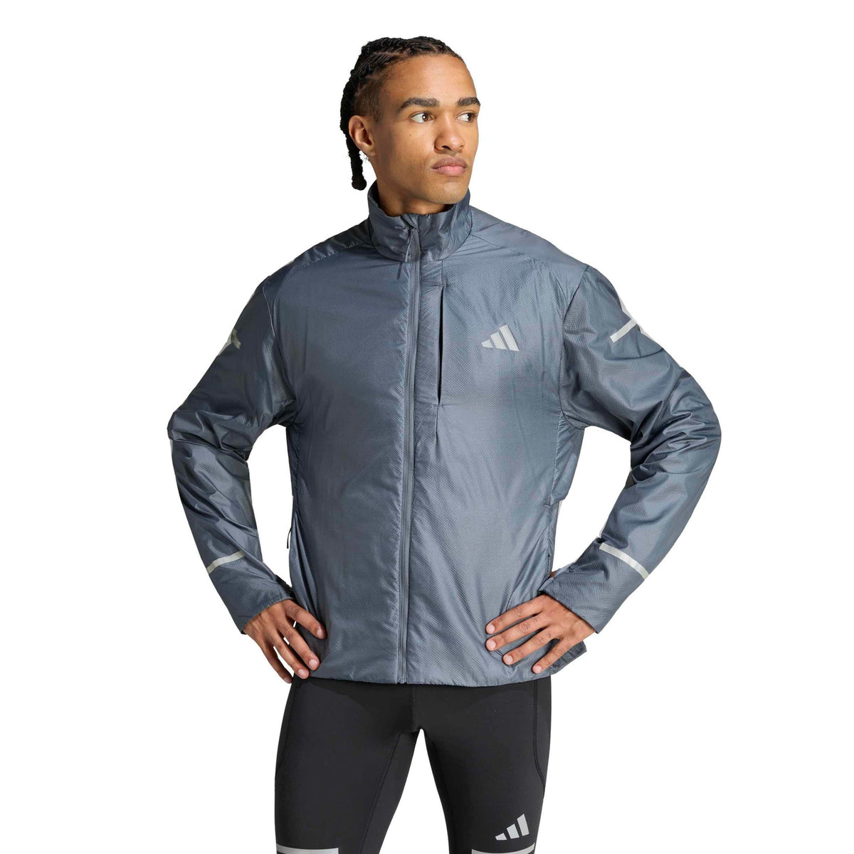 adidas adi365 Light Warm Men's Jacket - Blue Grey