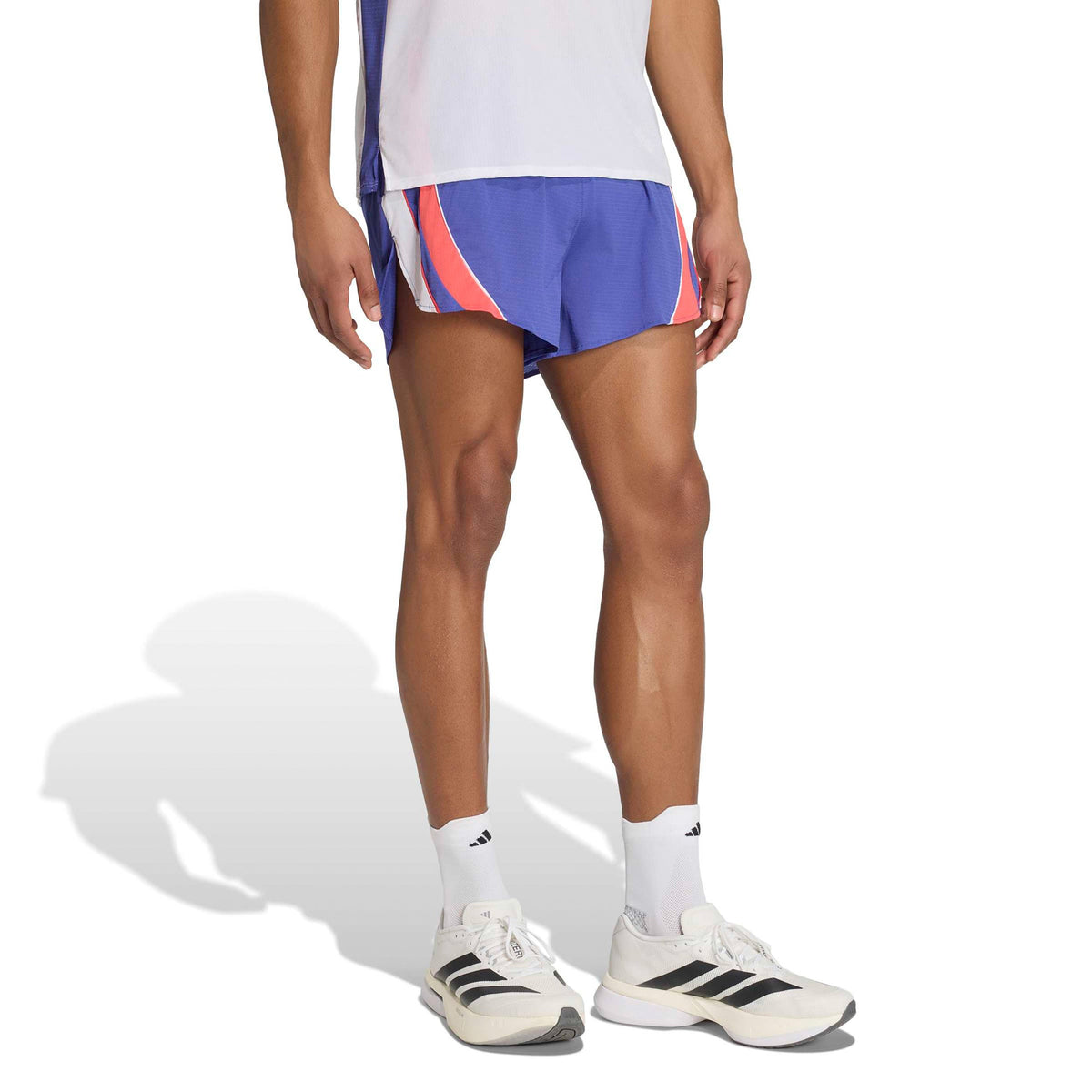 adidas adizero Archive Men's Shorts - Blue/Red