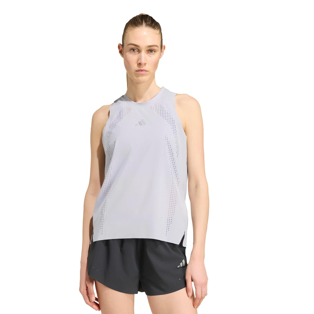 adidas adi365 Aspyre Women's Running T-Shirt - Lightgrey