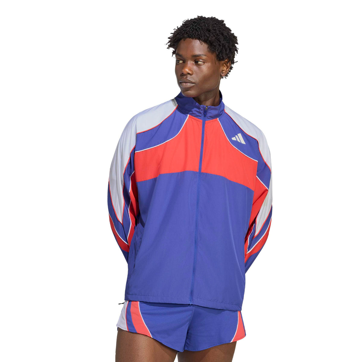 adidas adizero Archive Men's Jacket - Blue/Red