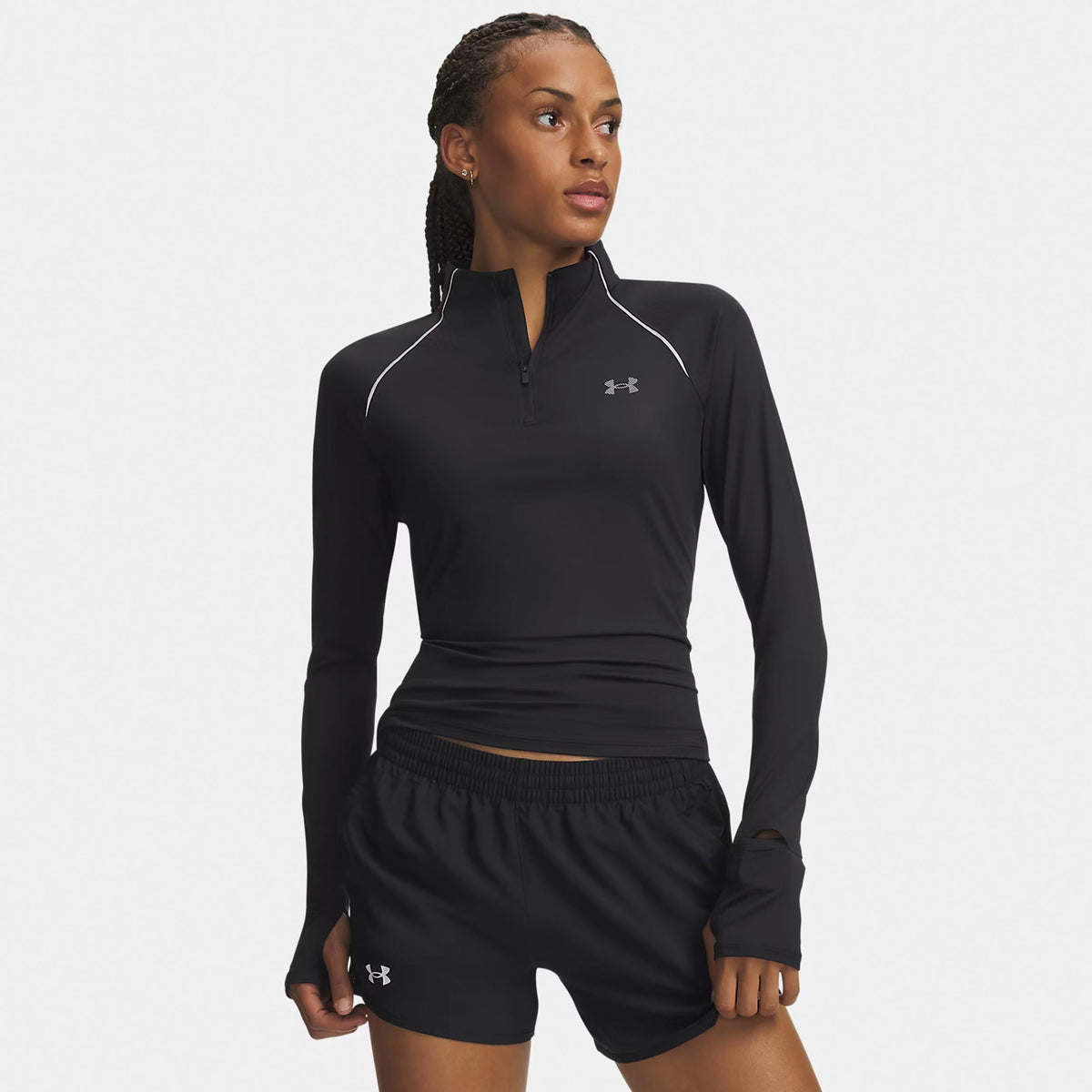 Under Armour Velociti Half Zip Women's Half Zip Top - Black