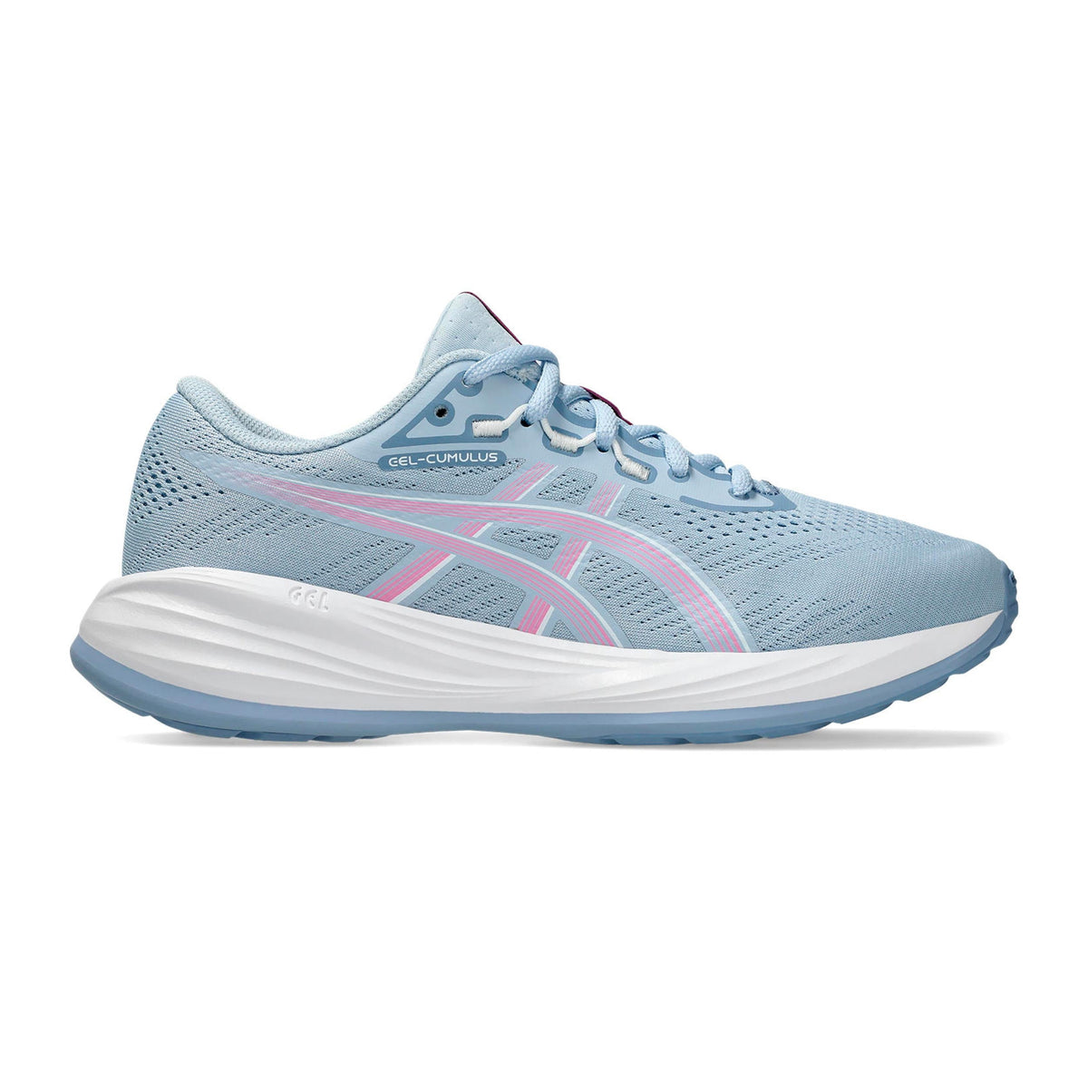 ASICS Junior Gel-Cumulus 28 Running Shoes - Light Blue/Pink