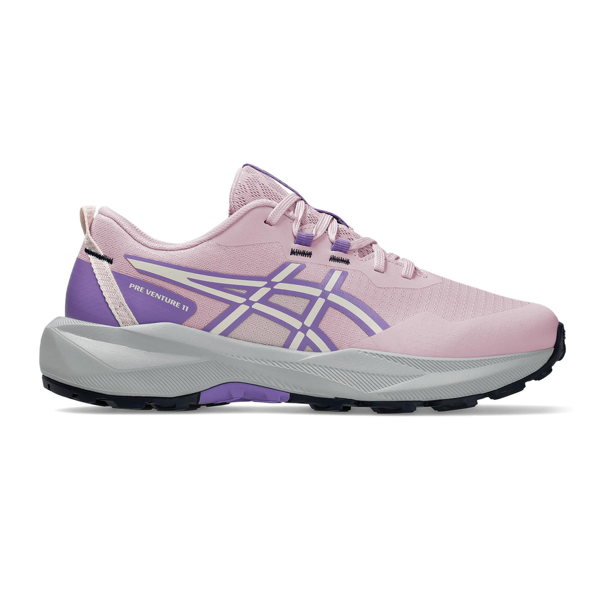 ASICS Junior PRE VENTURE 11 Running Shoes - Mauve/Lilac