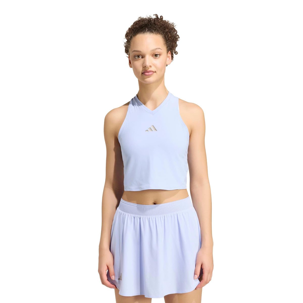 adidas Y- Pro Crop Women's Tank Top - Lilac
