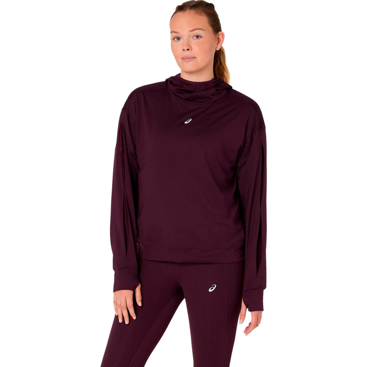 ASICS Nagino Winter Women's Hoodie - Wine Red