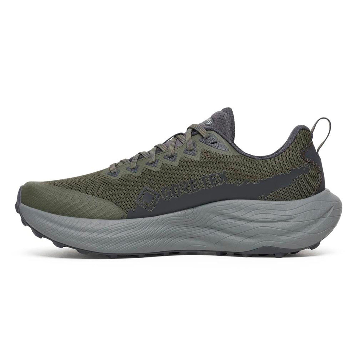 Saucony Ride TR3 GTX Men's Trainers - Olive/Grey