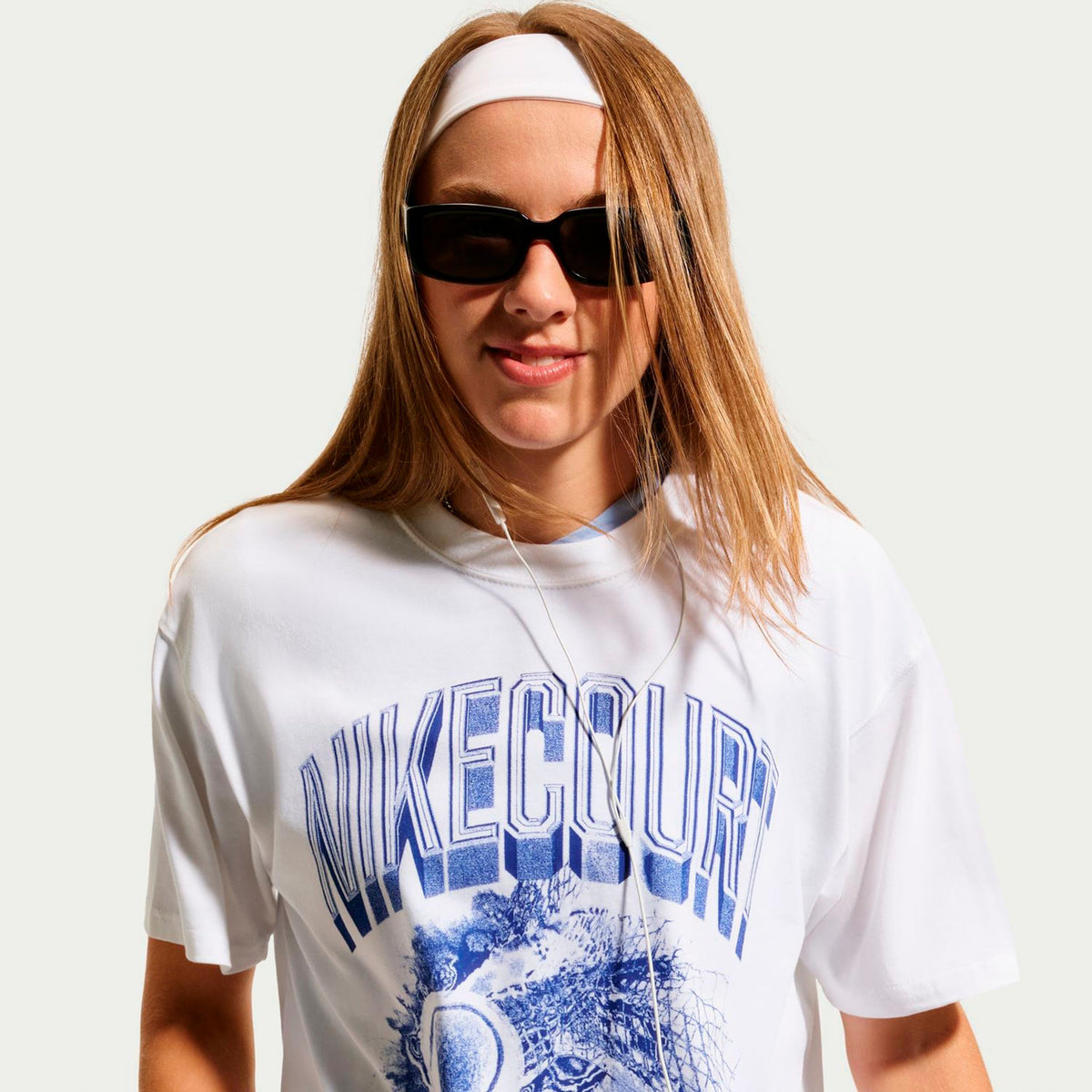 Nike Court Slam Women's T-Shirt - White