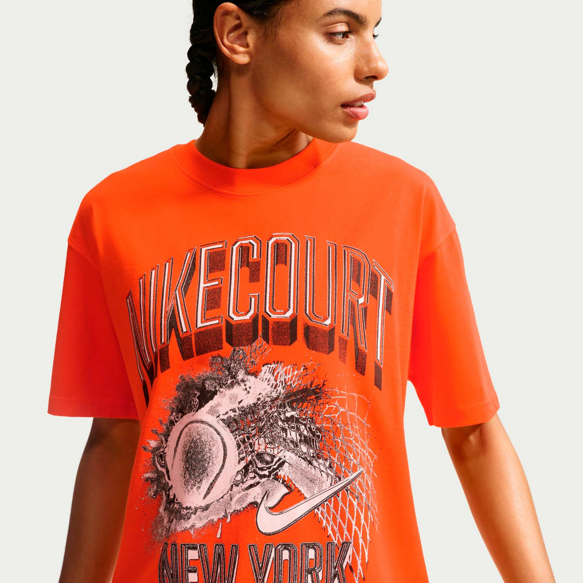 Nike Court Slam Women's T-Shirt - Orange