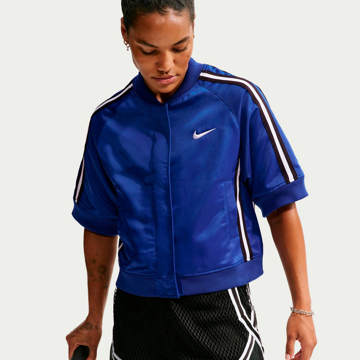 Nike Court Slam Women's Jacket - Dark Blue
