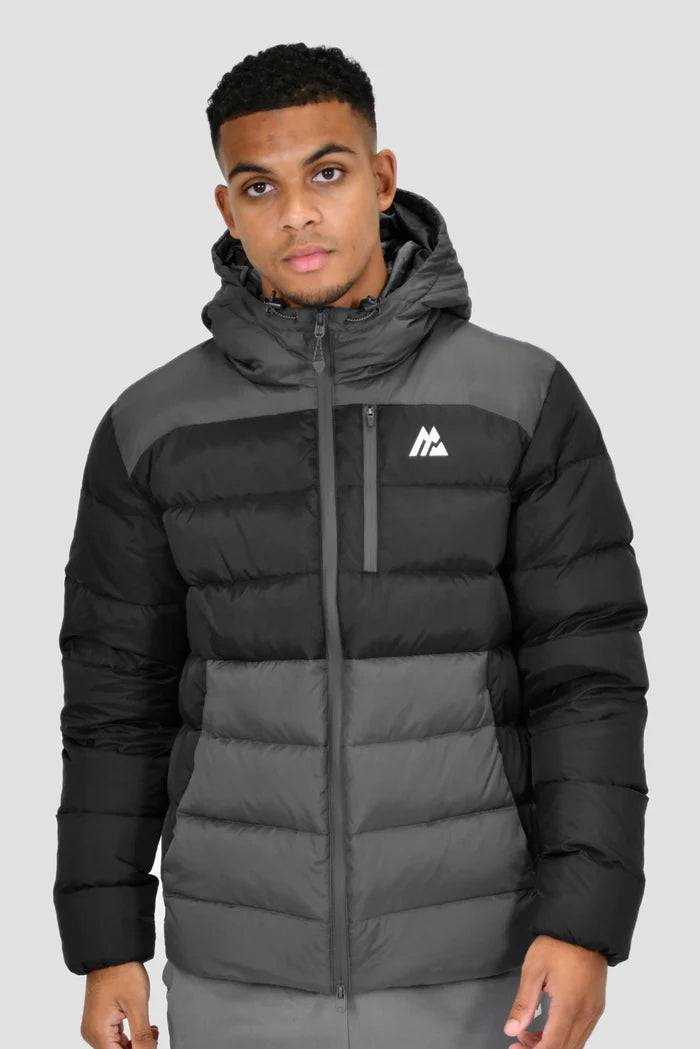 MONTIREX POLAR DOWN JACKET - BLACK/ASPHALT