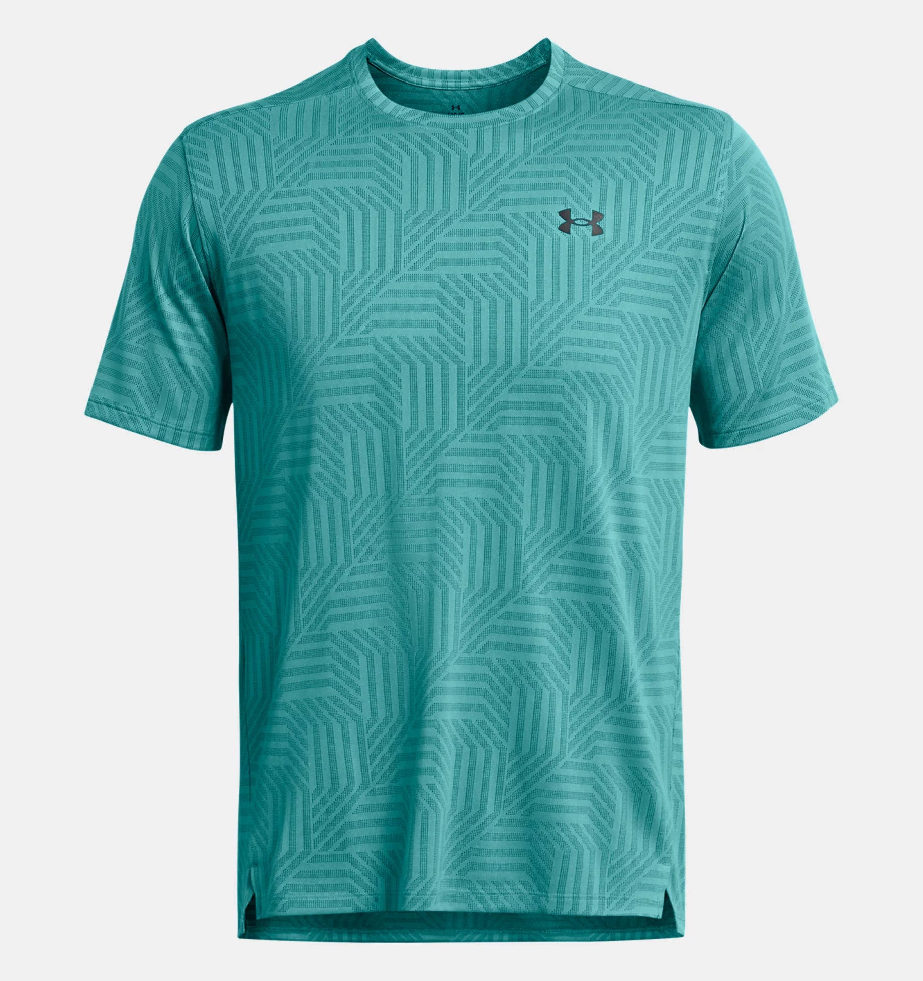 UNDER ARMOUR GEOTESSA T SHIRT HYDRO TEAL