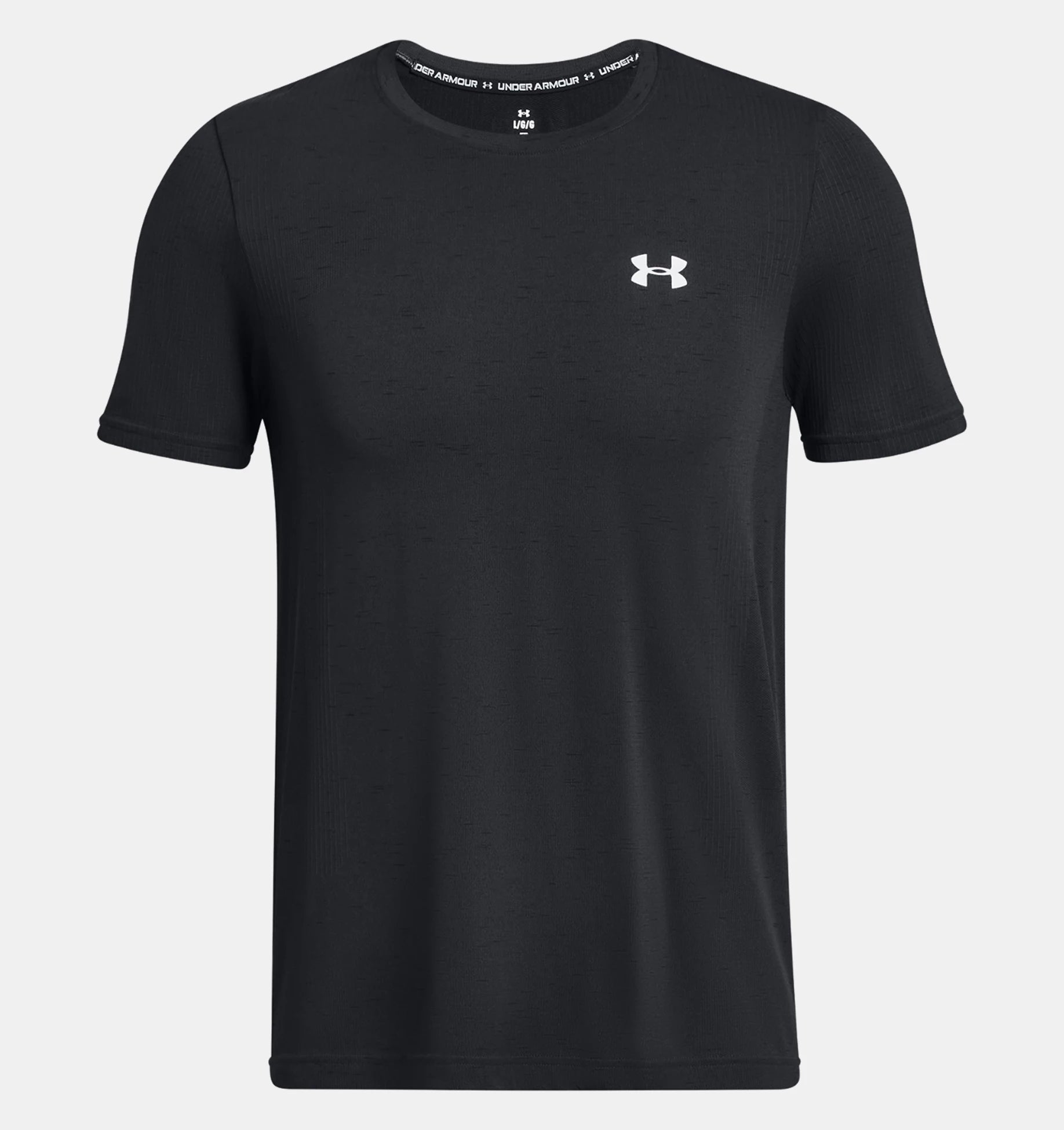 UNDER ARMOUR VANISH T SHIRT BLACK