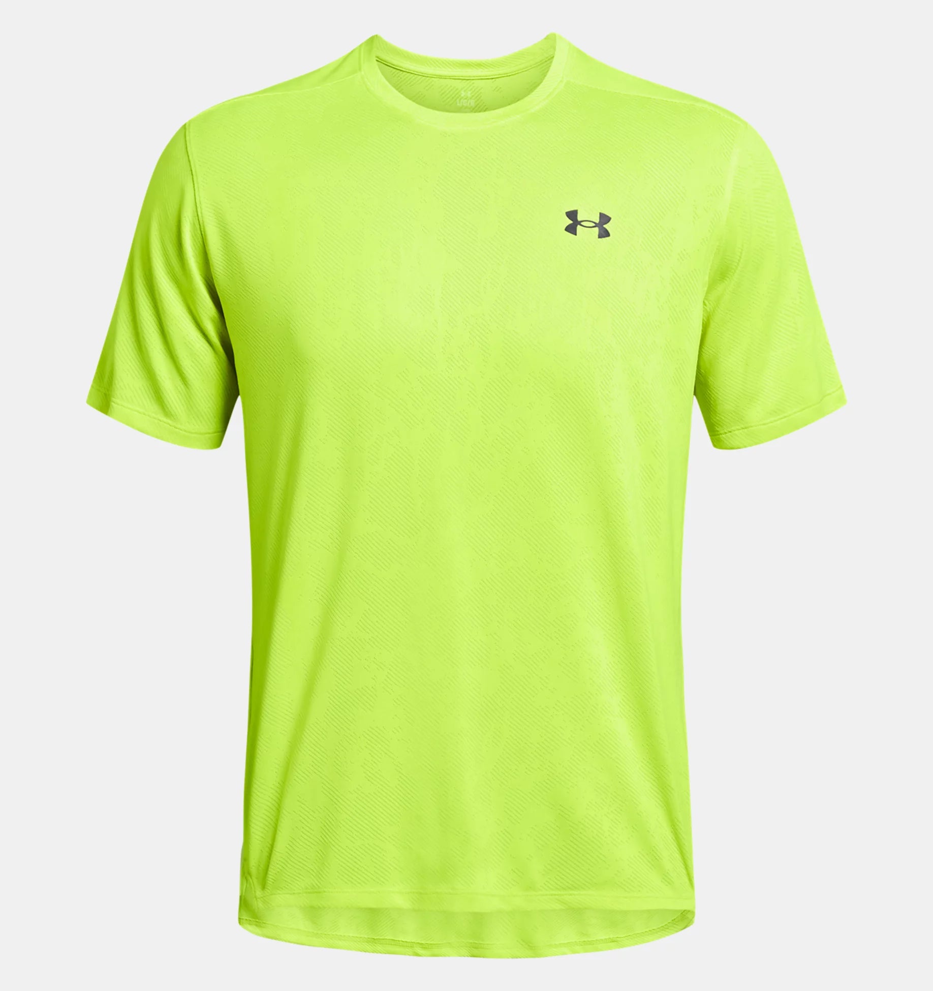 UNDER ARMOUR VENT GEODE T SHIRT HI VIS YELLOW