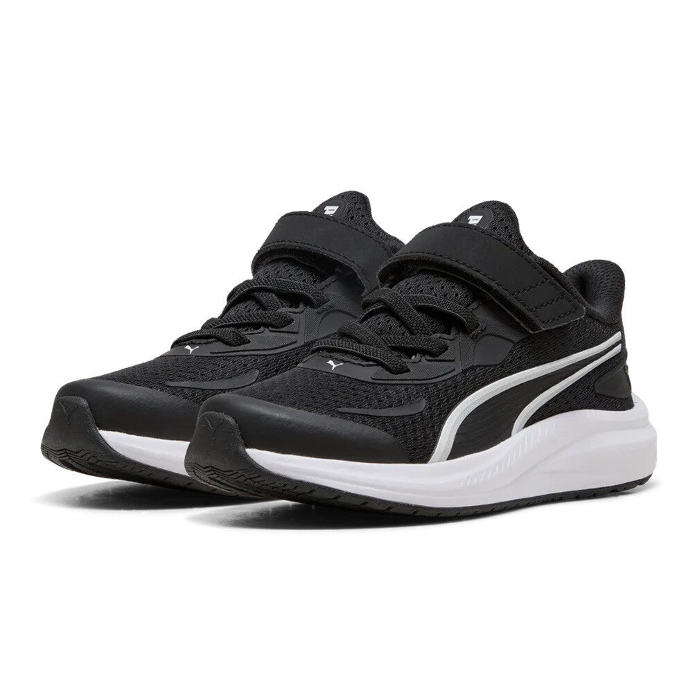 Puma Junior Skyrocket 2 Running Shoes - Black/Puma White/Puma Silver