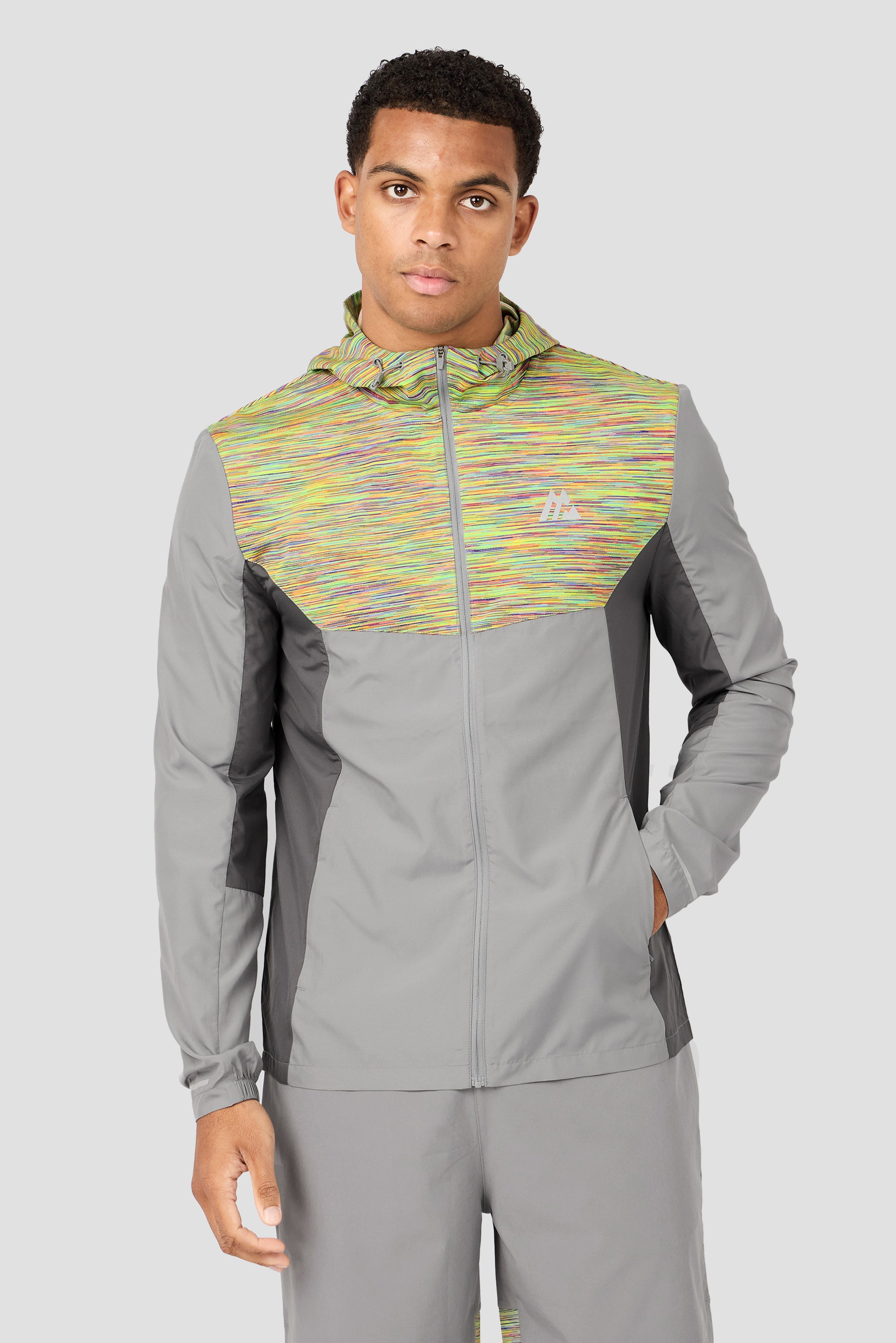 Montirex Trail Windbreaker Grey, Orange, Yellow, Lilac