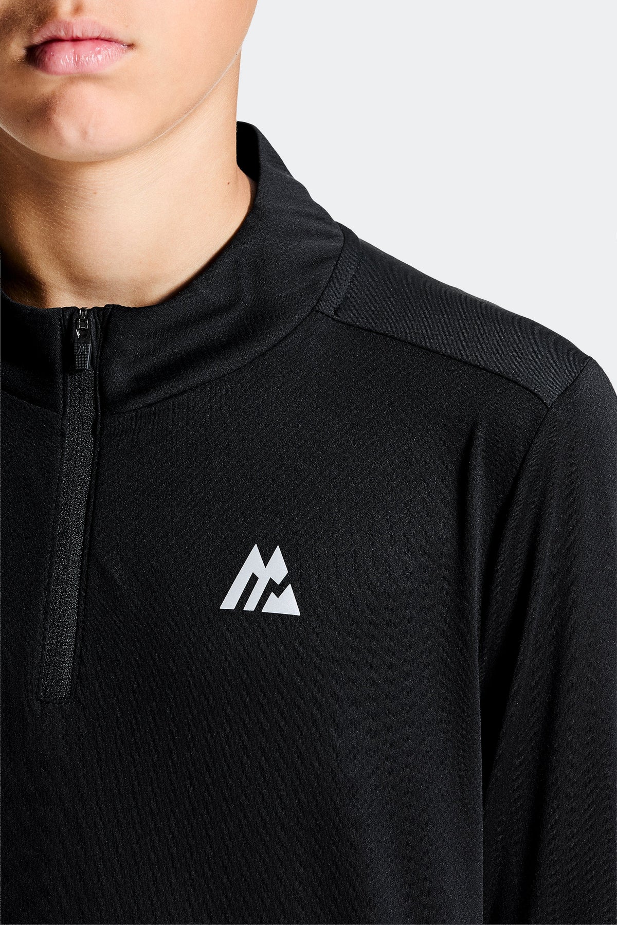 Montirex Junior Delta 1/4 Zip - Black