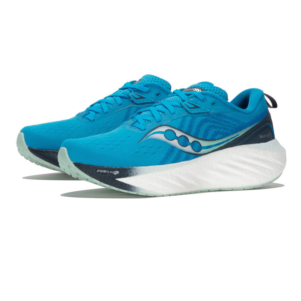 Saucony Triumph 22 Women's Running Shoes - Viziblue/Dusk