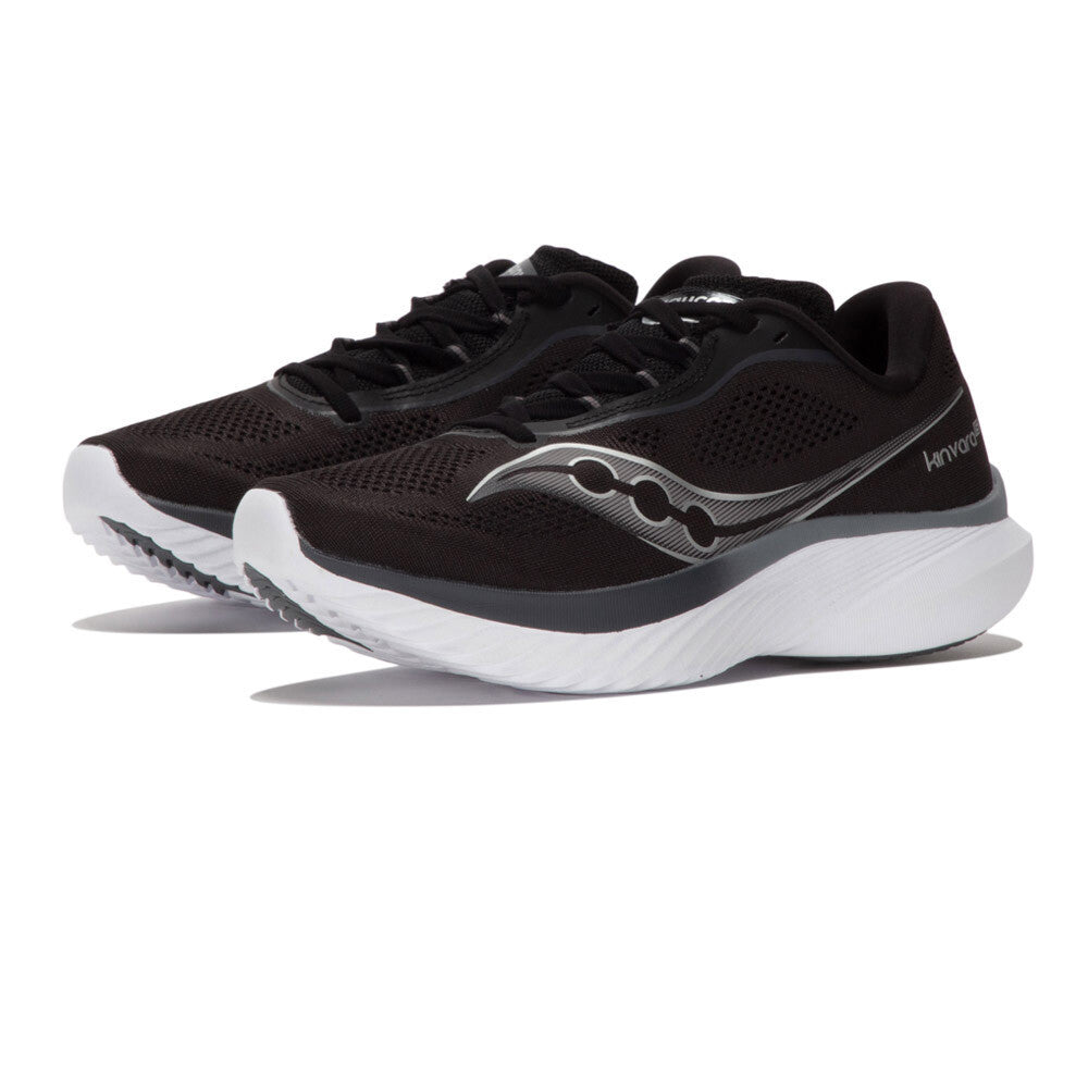 Saucony Kinvara 15 Women's Running Shoes - Black/White