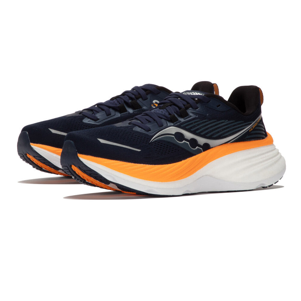 Saucony Hurricane 24 Men's Running Shoes - Navy/Peel