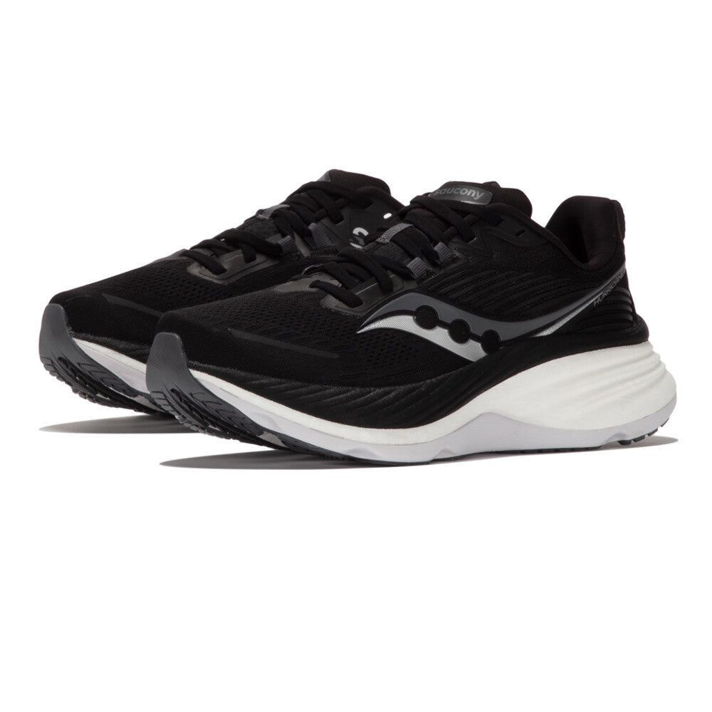 Saucony Hurricane 24 Men's Running Shoes (2E Width) - Black/Carbon