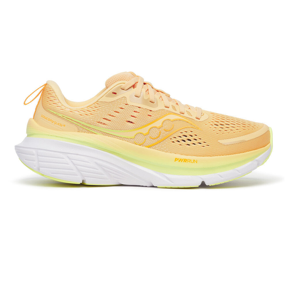Saucony Guide 18 Women's Running Shoes - Peach/Sunny