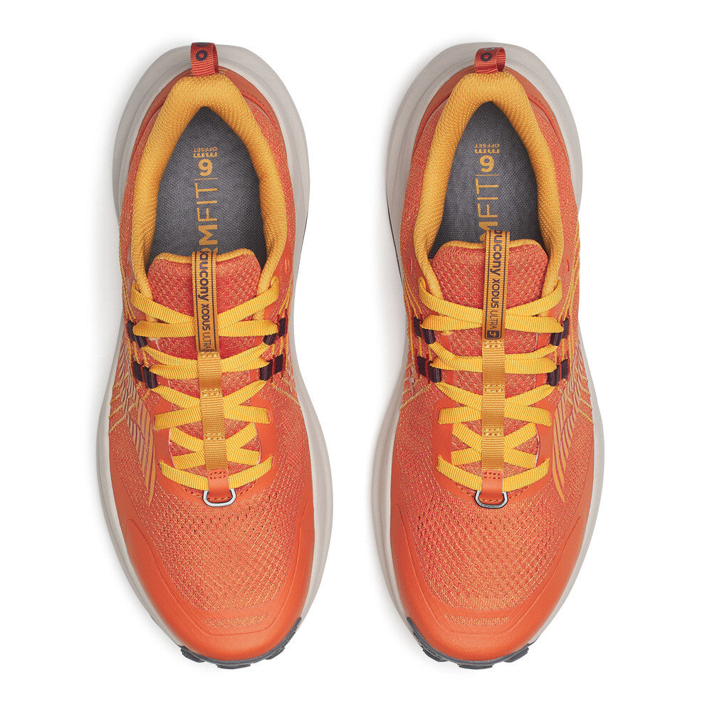 Saucony Xodus Ultra 4 Men's Trail Running Shoes - Amber/Autumn