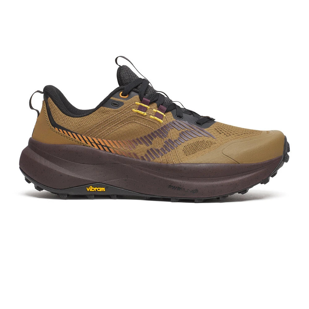 Saucony Xodus Ultra 4 Men's Trail Running Shoes - Kodiak/Wine