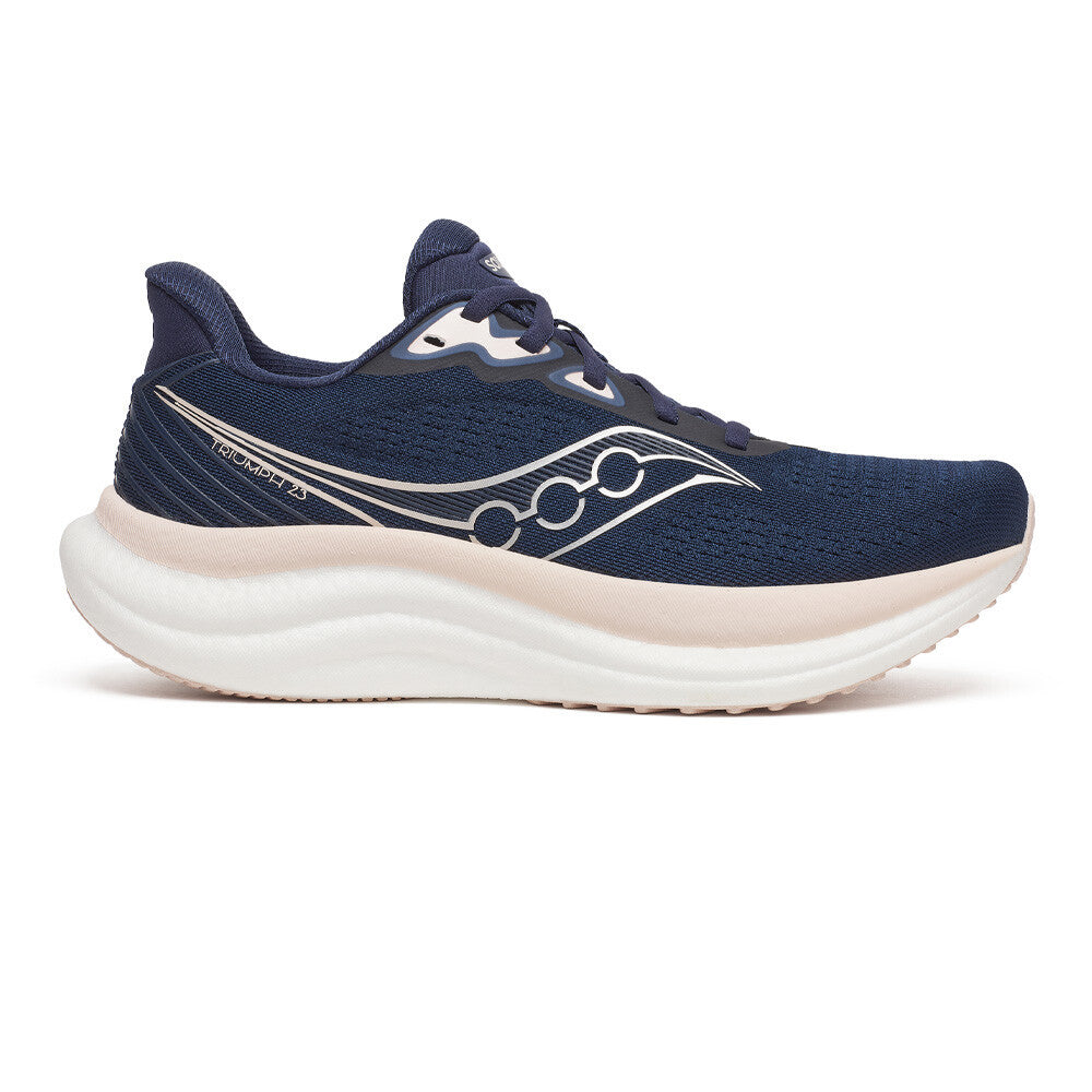 Saucony Triumph 23 Women's Running Shoes - Navy/Cameo