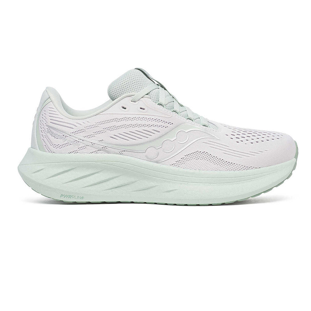 Saucony Ride 18 Women's Running Shoes - Fog/Mist