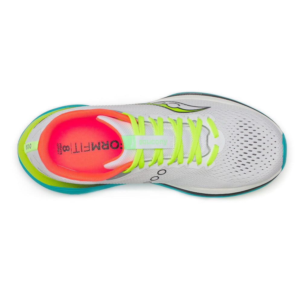 Saucony Endorphin Trainer Men's Running Shoes - White/Mutant