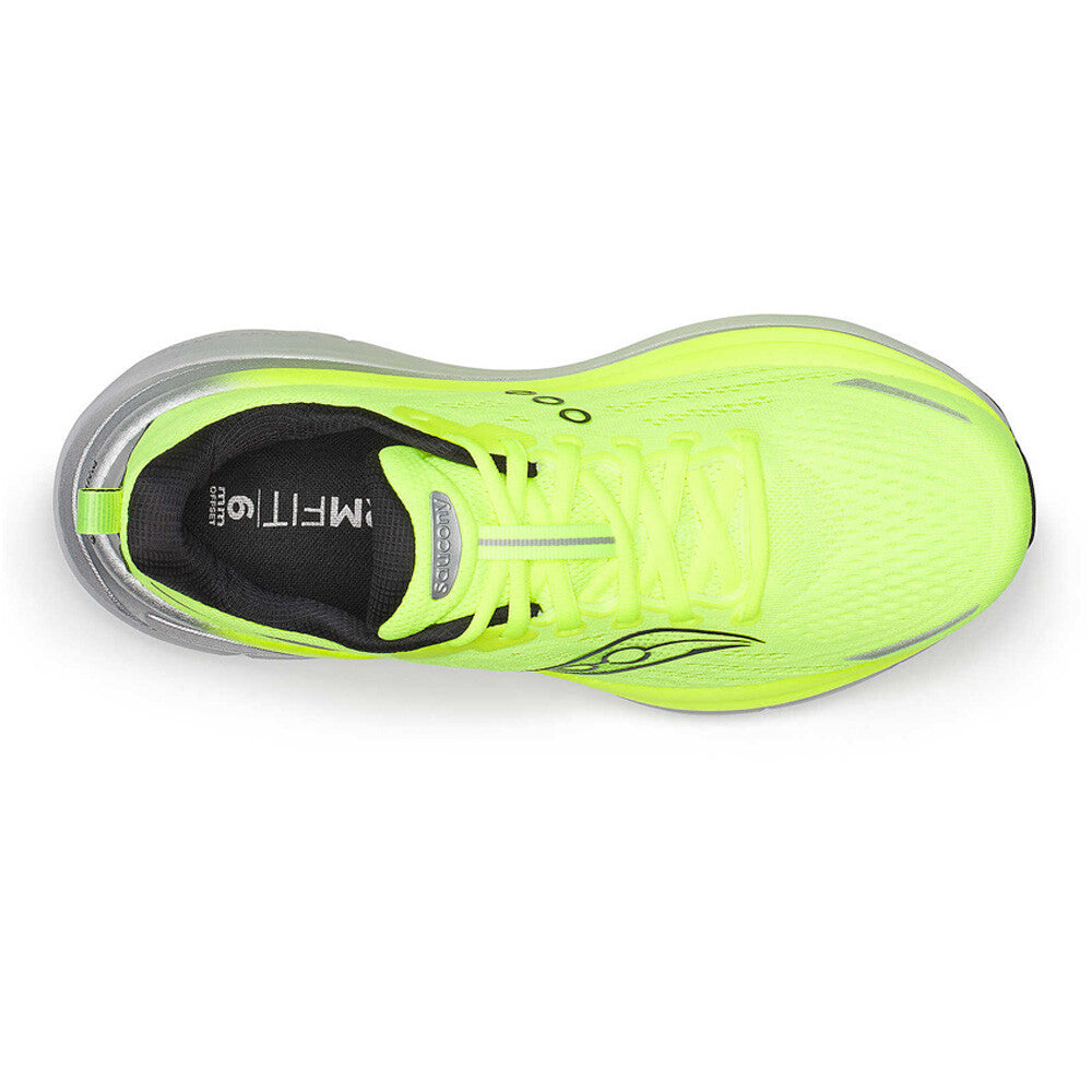 Saucony Hurricane 25 Men's Running Shoes - Citron/Black