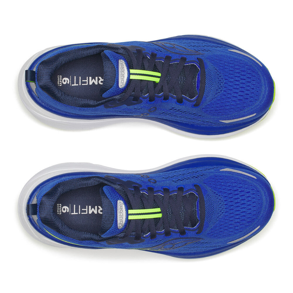 Saucony Hurricane 25 Men's Running Shoes - Lapis/Citron