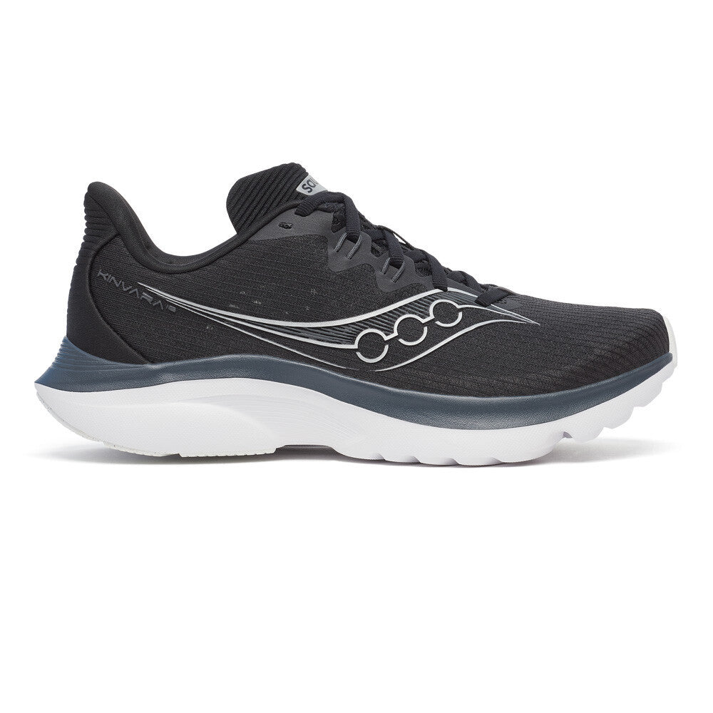 Saucony Kinvara 16 Women's Running Shoes - Black/White