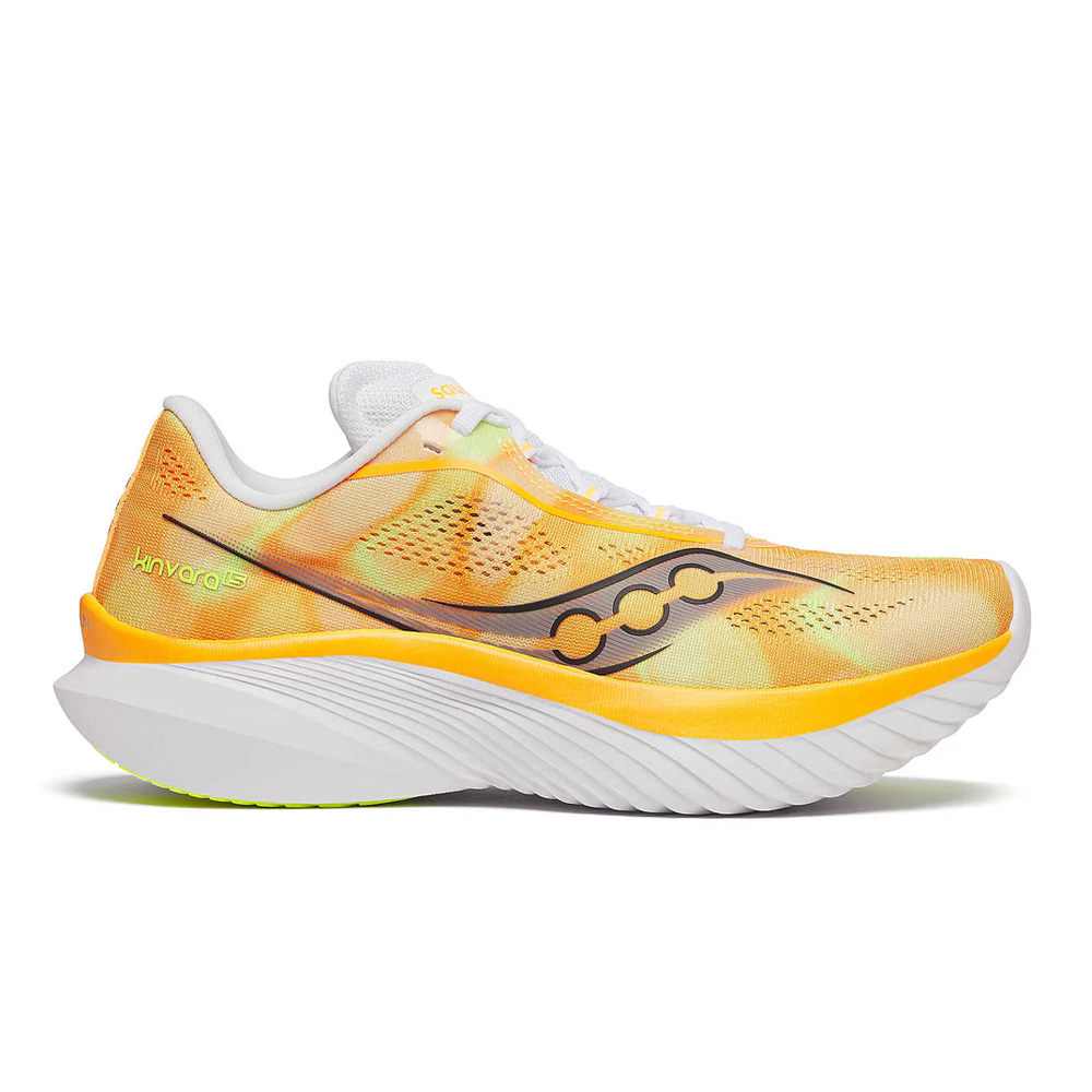 Saucony Kinvara 15 Women's Running Shoes - Peel/White