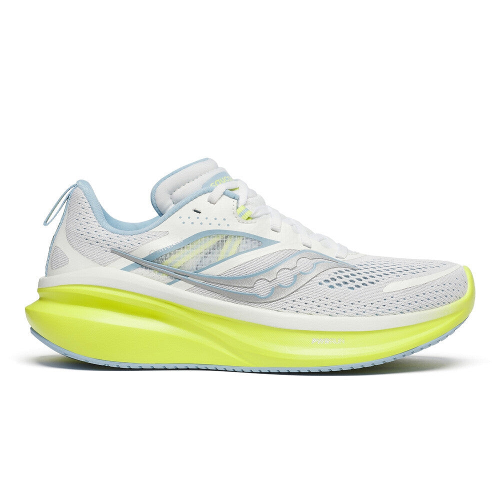 Saucony Omni 22 Women's Running Shoes - White/Yellow